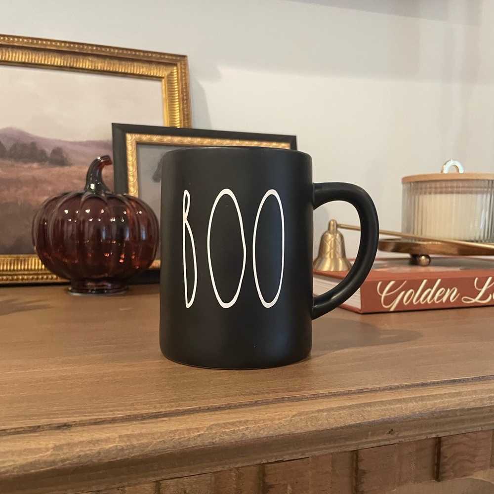 Black BOO Hearth & Hand coffee mug